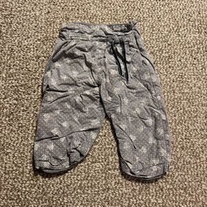 Tartine et Chocolat Floral Polka Dot Fully Lined Pants Gray 12 Months
